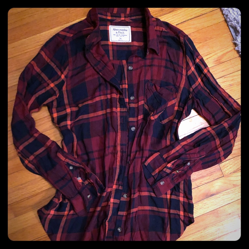 Abercrombie Plaid/Flannel Button Up